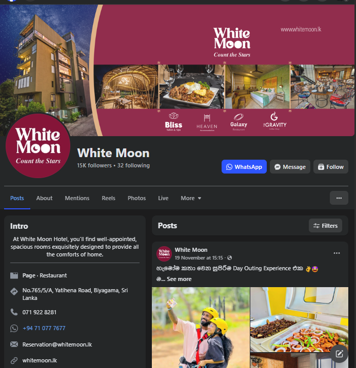 Whitemoon Resort Biyagama